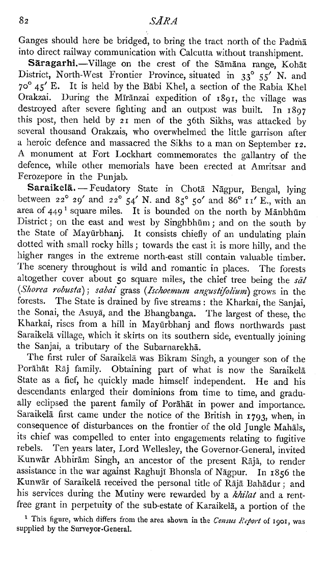 Imperial Gazetteer2 of India, Volume 22, page 82