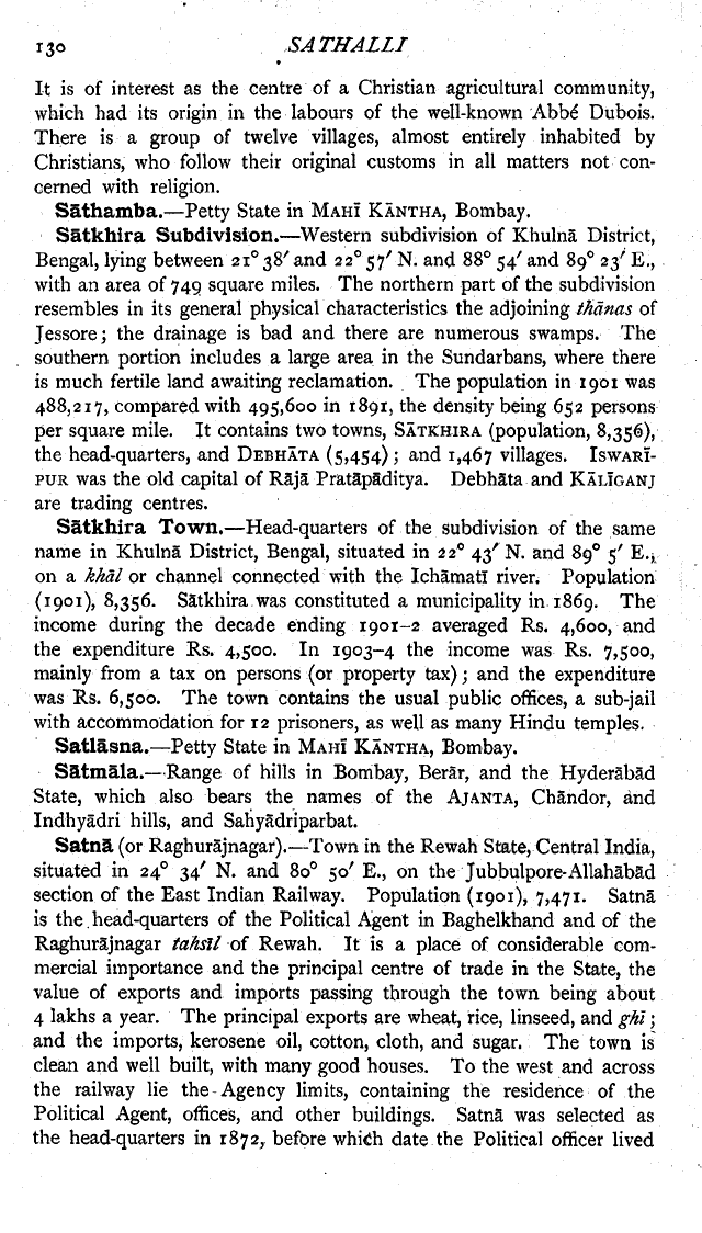Imperial Gazetteer2 of India, Volume 22, page 130