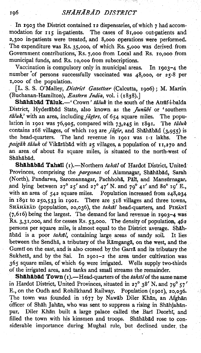 Imperial Gazetteer2 of India, Volume 22, page 196