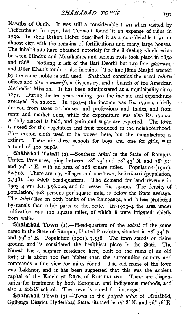 Imperial Gazetteer2 of India, Volume 22, page 197