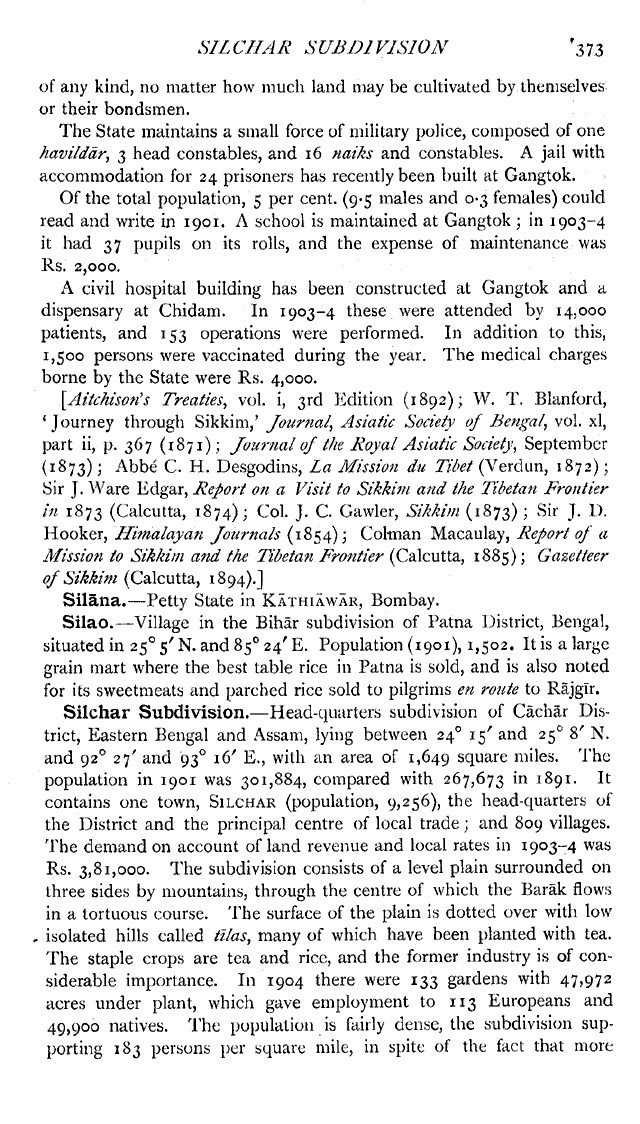 Imperial Gazetteer2 of India, Volume 22, page 373