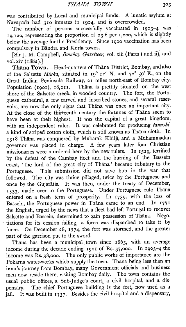 Imperial Gazetteer2 of India, Volume 23, page 303