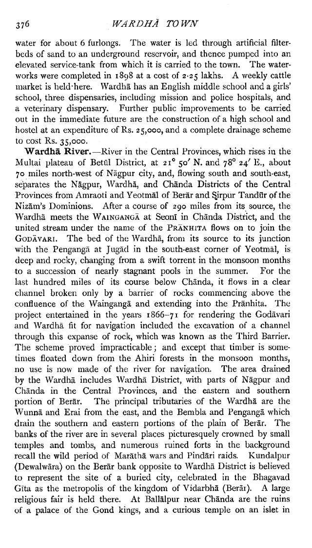 Imperial Gazetteer2 of India, Volume 24, page 376