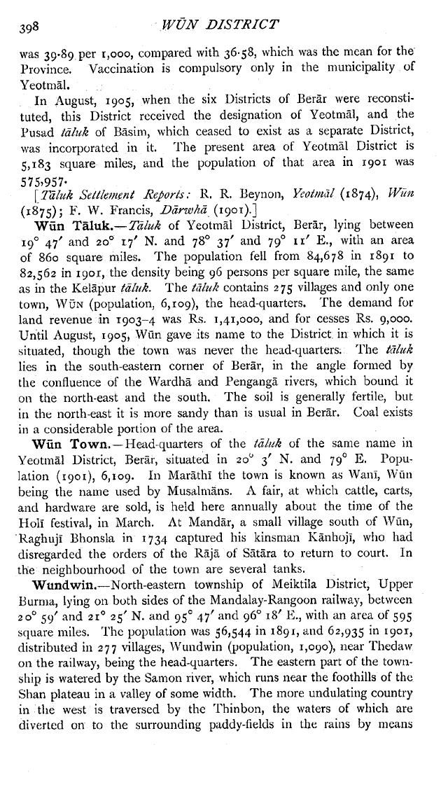 Imperial Gazetteer2 of India, Volume 24, page 398