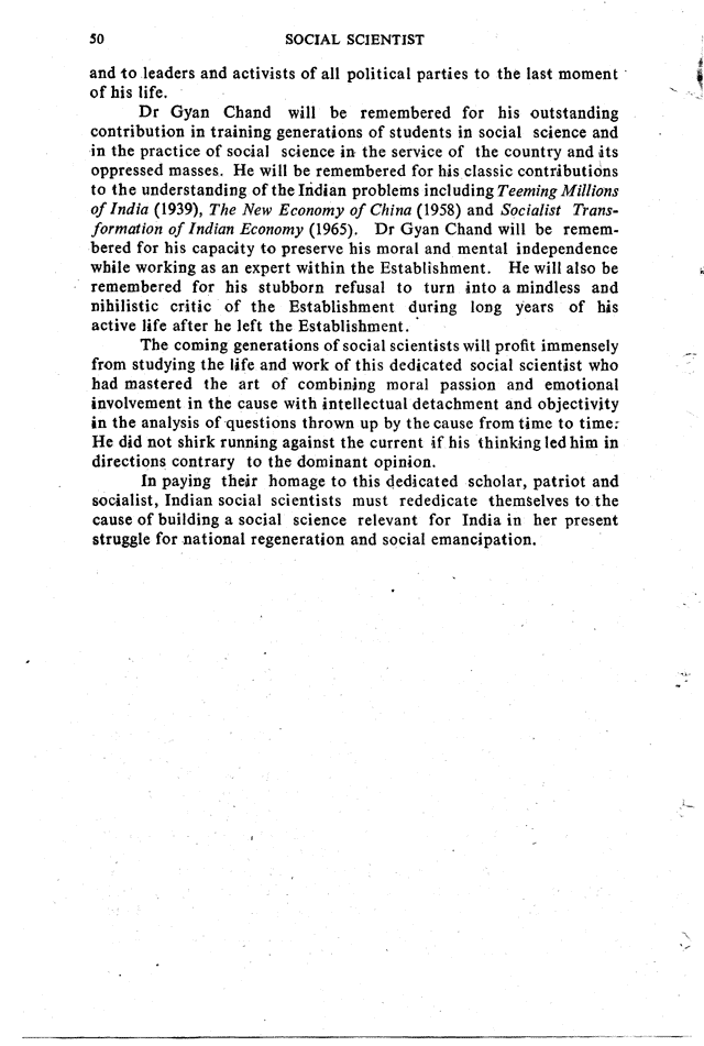 Social Scientist, issues 120, May 1983, page 50.