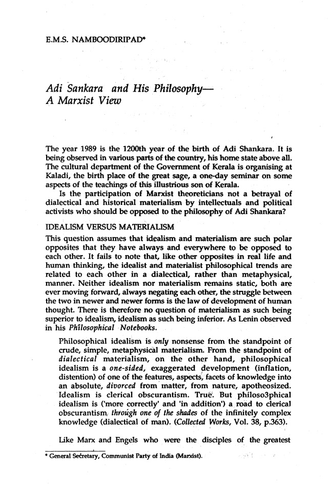 Social Scientist, issues 188-89, Jan-Feb 1989, page 3.