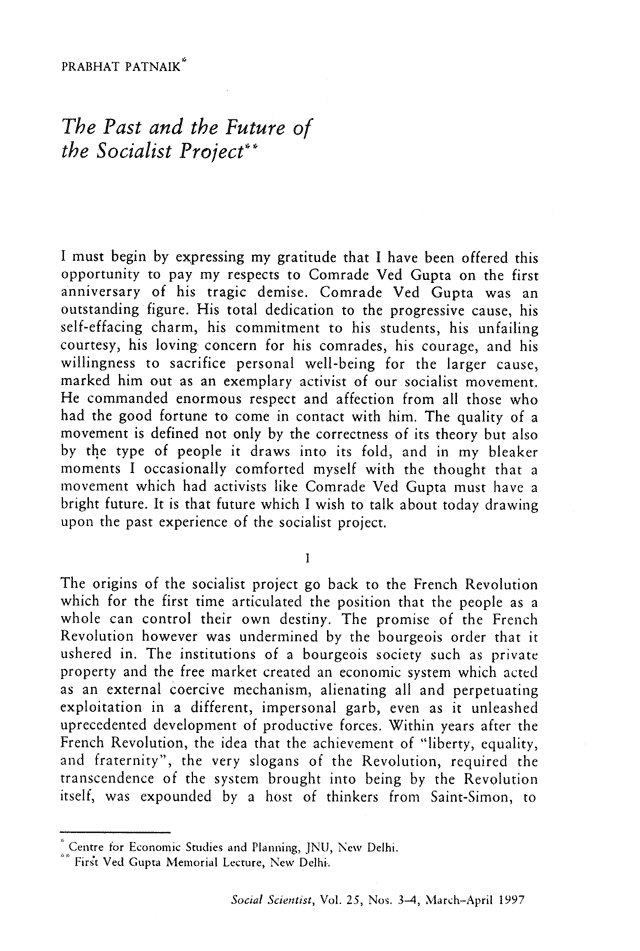 Social Scientist, issues 286-287, Mar-April 1997, page 3.