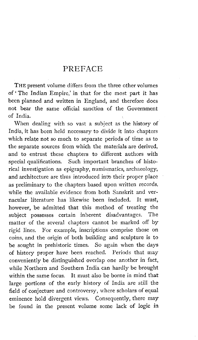 Imperial Gazetteer2 of India, Volume 2, preface, page iii