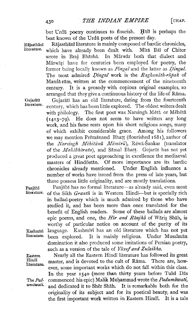 Imperial Gazetteer2 of India, Volume 2, page 430