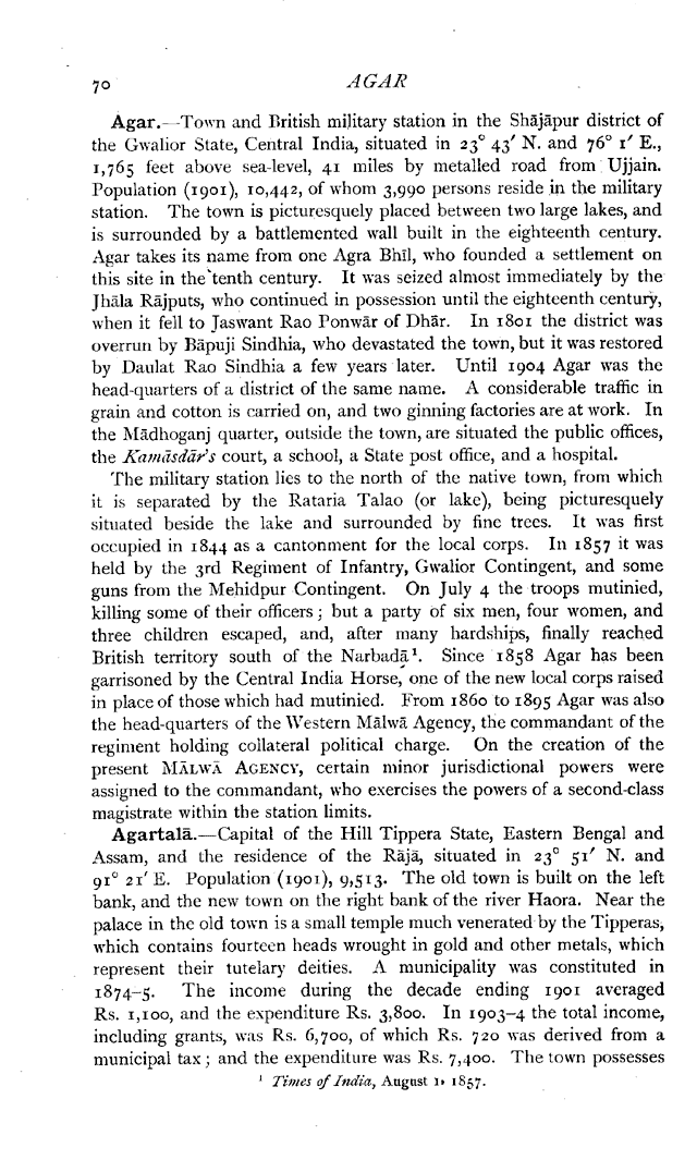 Imperial Gazetteer2 of India, Volume 5, page 70