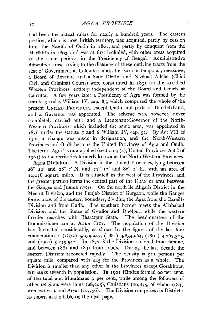 Imperial Gazetteer2 of India, Volume 5, page 72