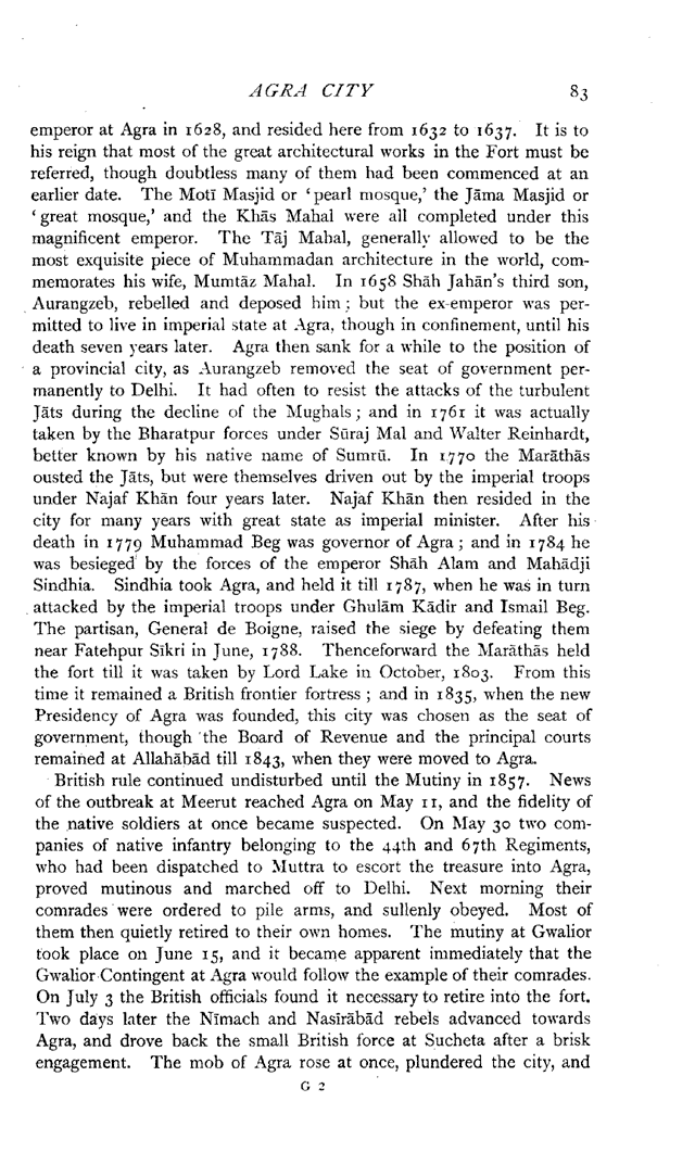 Imperial Gazetteer2 of India, Volume 5, page 83