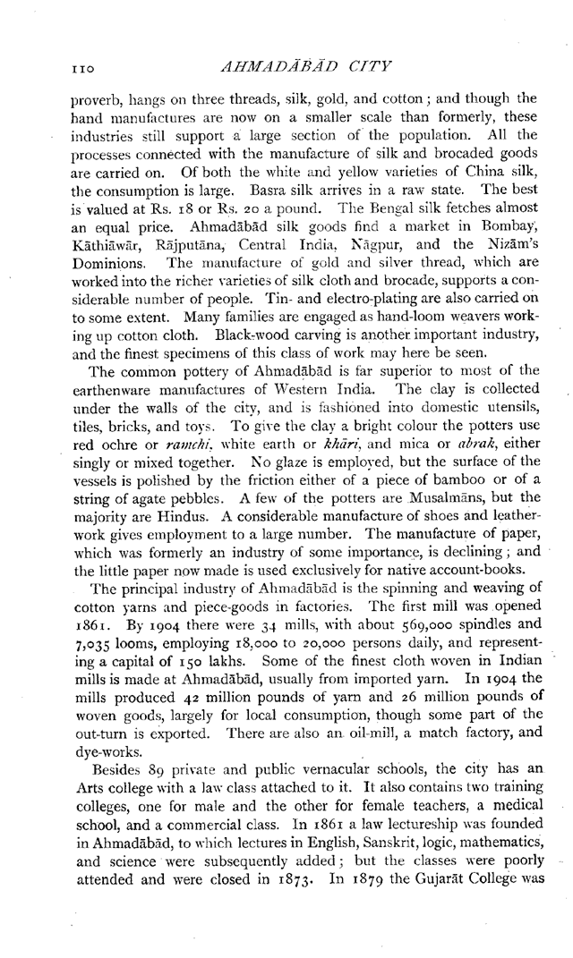 Imperial Gazetteer2 of India, Volume 5, page 110