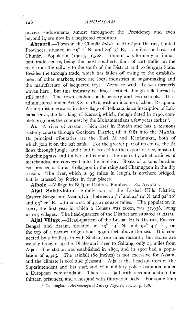 Imperial Gazetteer2 of India, Volume 5, page 128