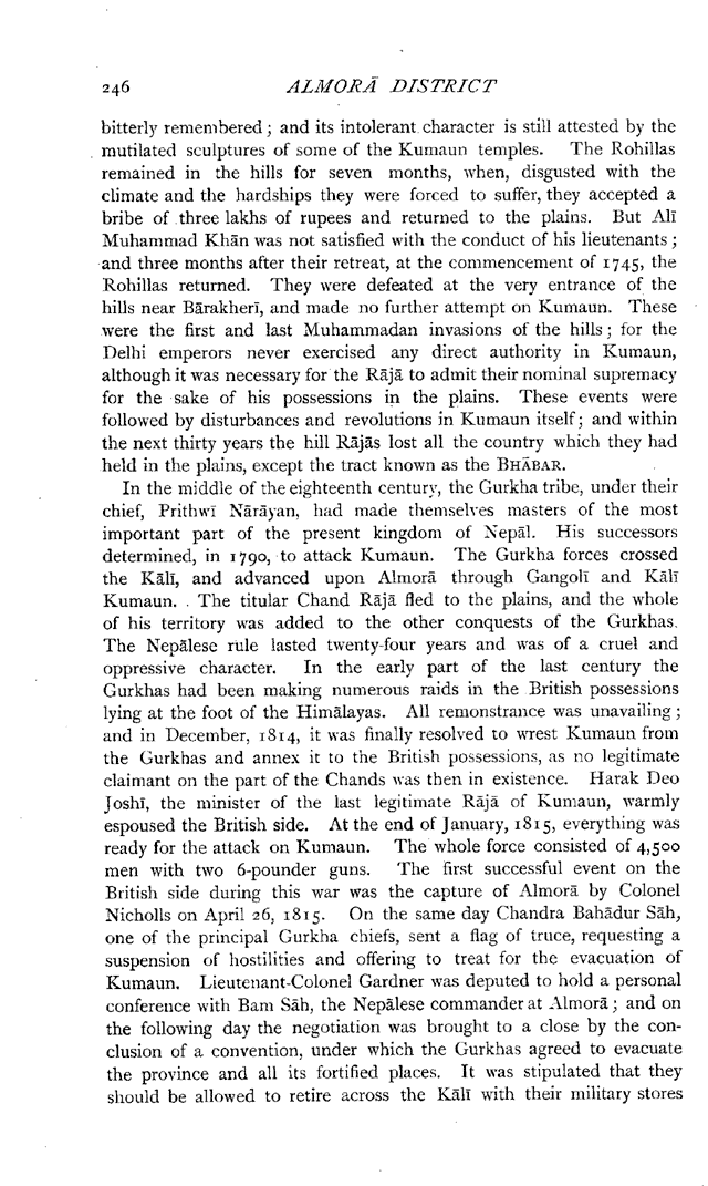 Imperial Gazetteer2 of India, Volume 5, page 246