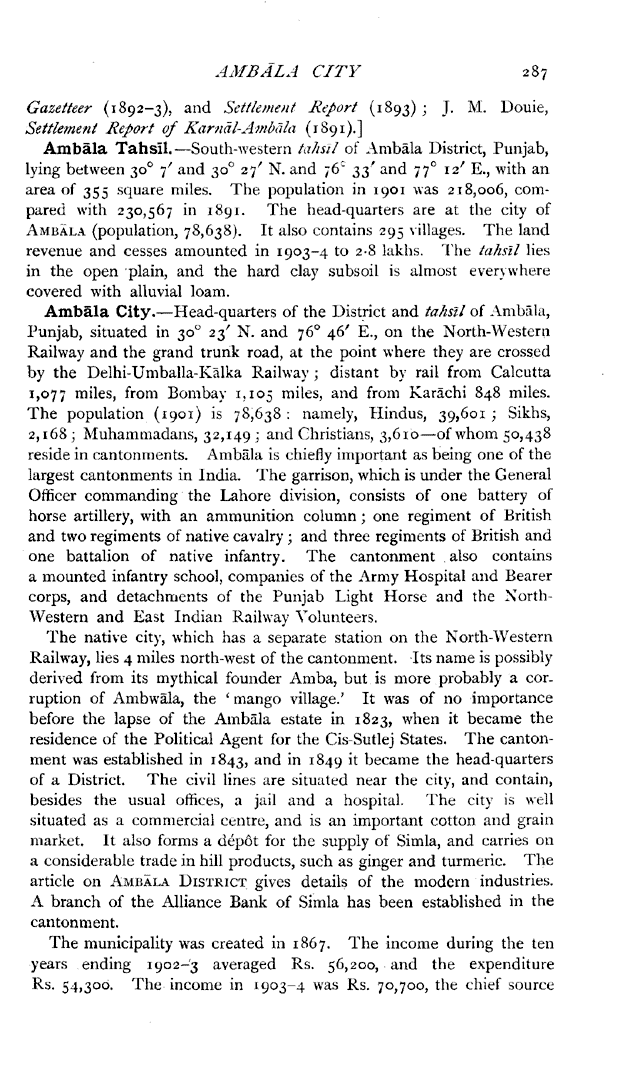 Imperial Gazetteer2 of India, Volume 5, page 287