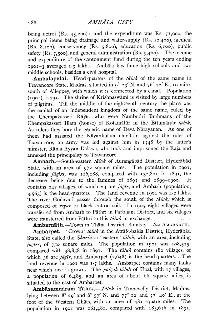 Imperial Gazetteer2 of India, Volume 5, page 288
