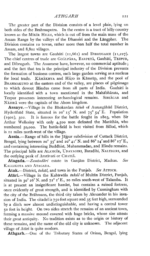 Imperial Gazetteer2 of India, Volume 6, page 121