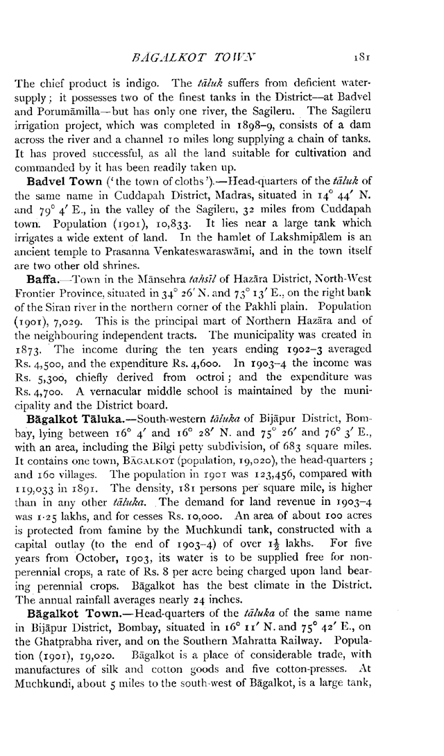 Imperial Gazetteer2 of India, Volume 6, page 181