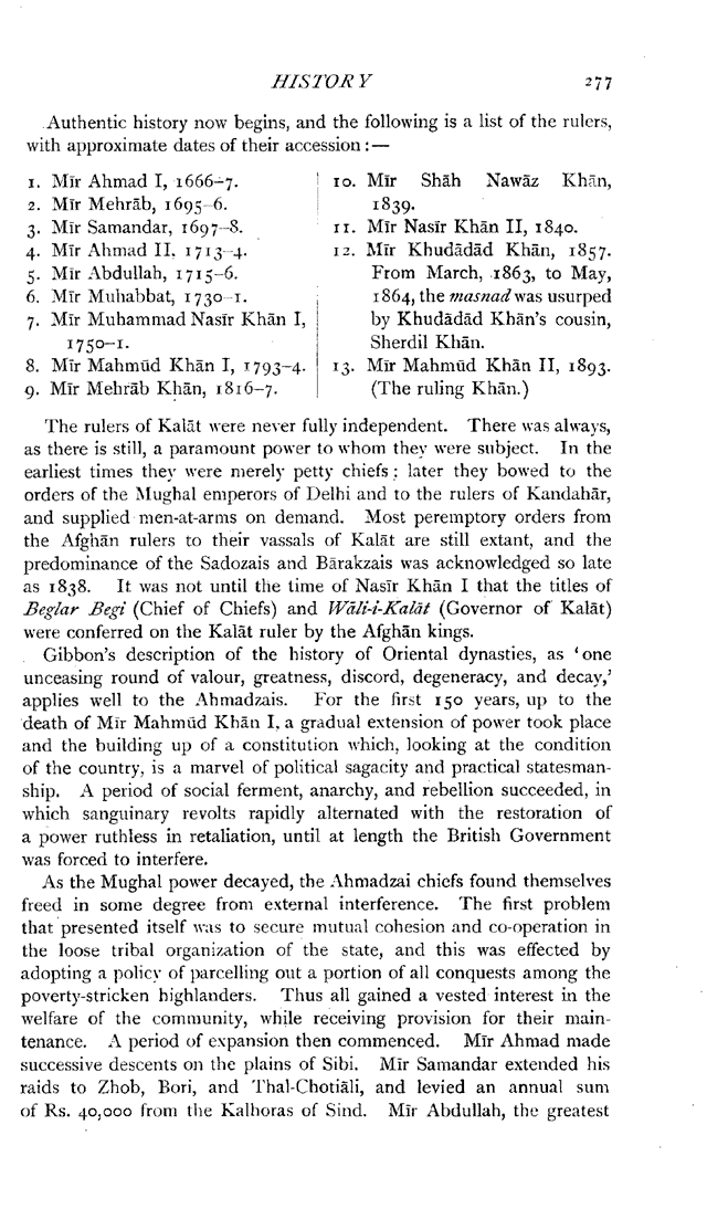 Imperial Gazetteer2 of India, Volume 6, page 277