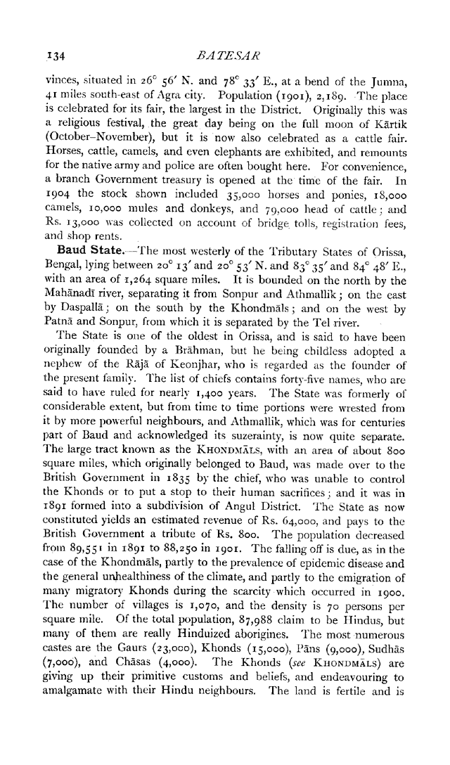 Imperial Gazetteer2 of India, Volume 7, page 134