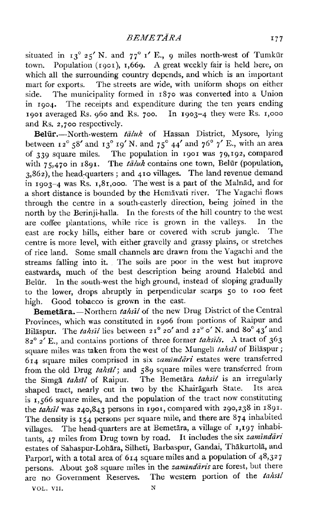 Imperial Gazetteer2 of India, Volume 7, page 177