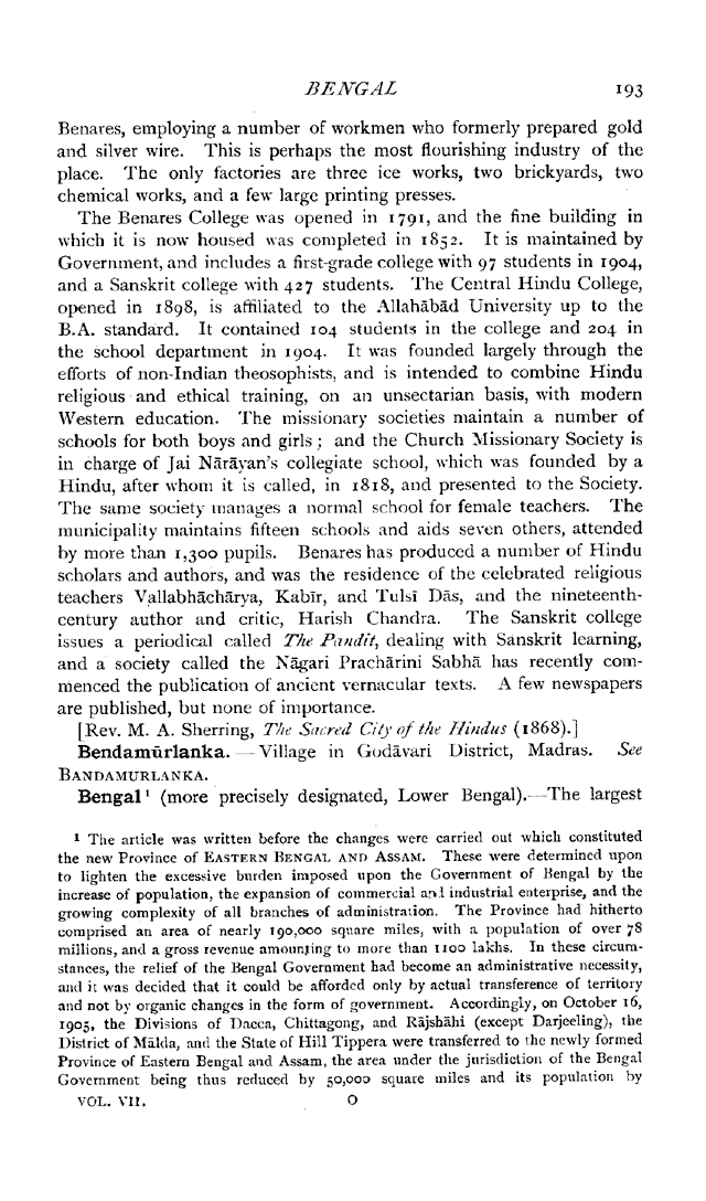 Imperial Gazetteer2 of India, Volume 7, page 193