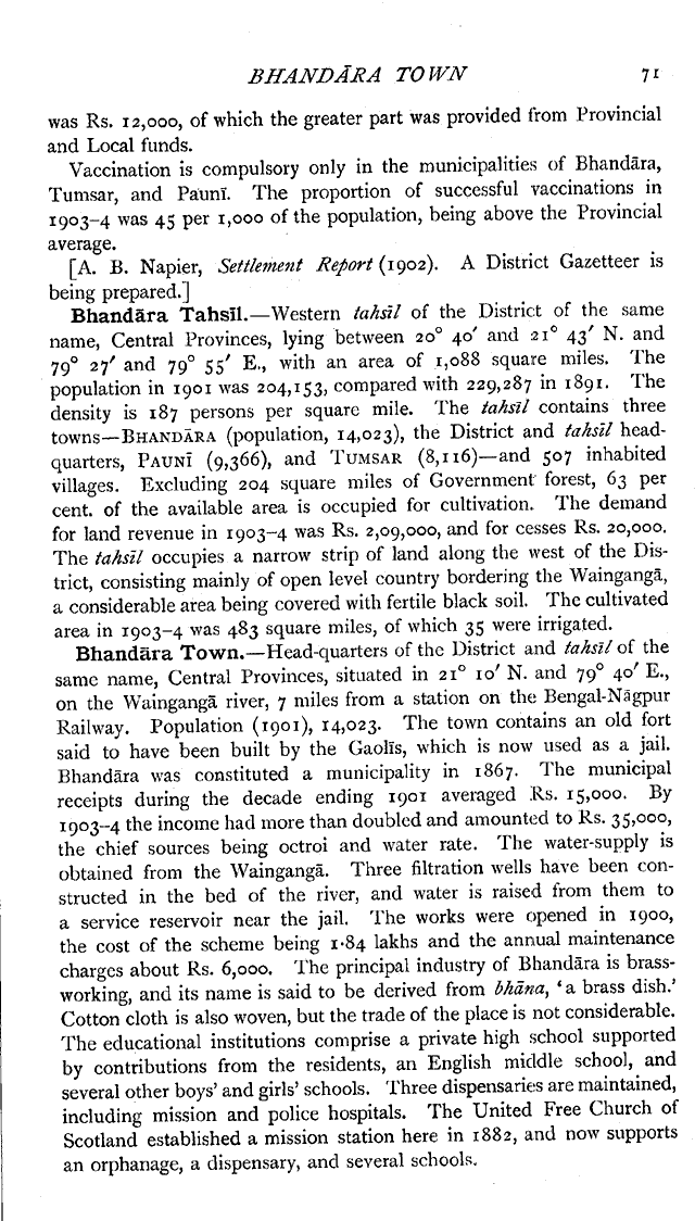 Imperial Gazetteer2 of India, Volume 8, page 71