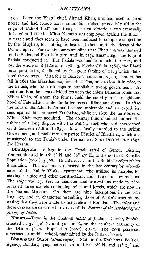 Imperial Gazetteer2 of India, Volume 8, page 92