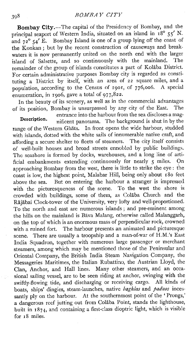 Imperial Gazetteer2 of India, Volume 8, page 398