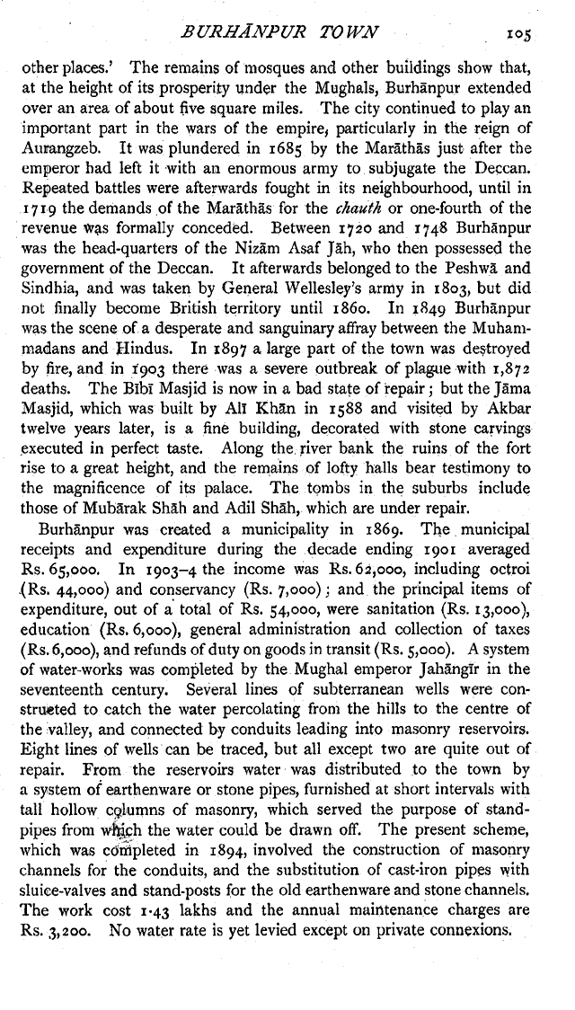 Imperial Gazetteer2 of India, Volume 9, page 105
