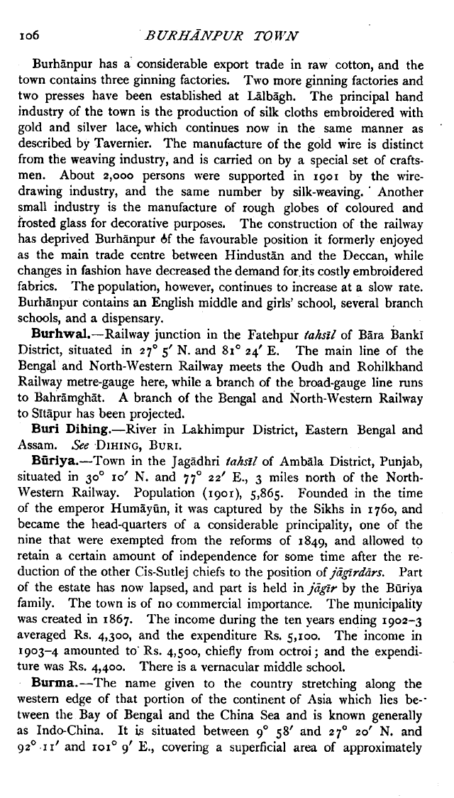 Imperial Gazetteer2 of India, Volume 9, page 106