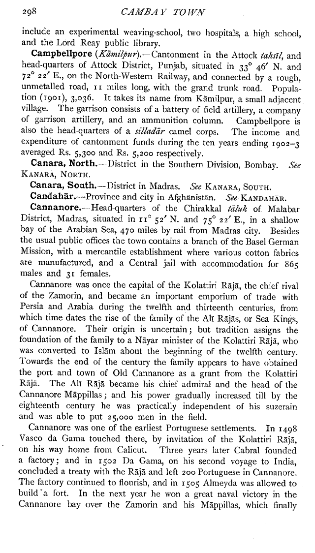 Imperial Gazetteer2 of India, Volume 9, page 298