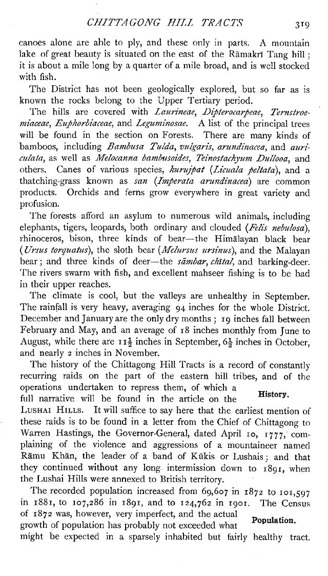 Imperial Gazetteer2 of India, Volume 10, page 319