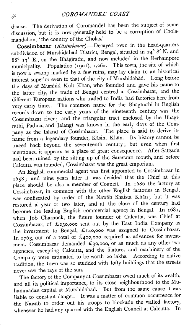 Imperial Gazetteer2 of India, Volume 11, page 52