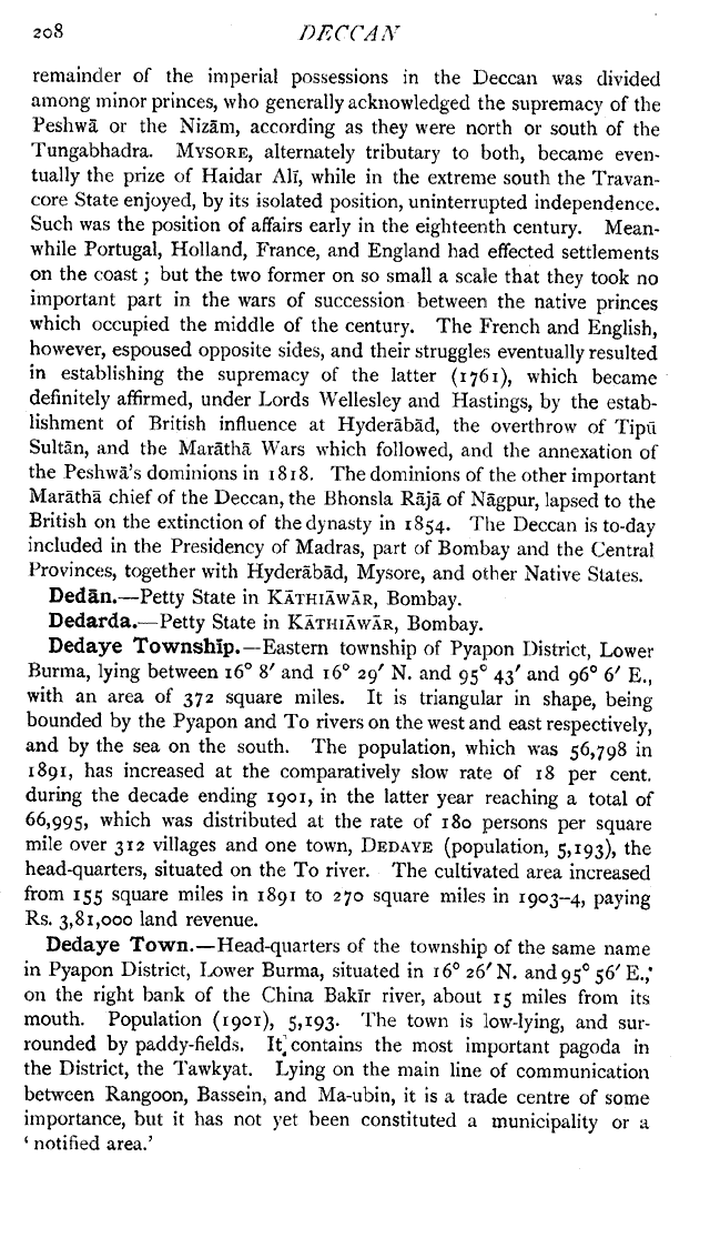 Imperial Gazetteer2 of India, Volume 11, page 208