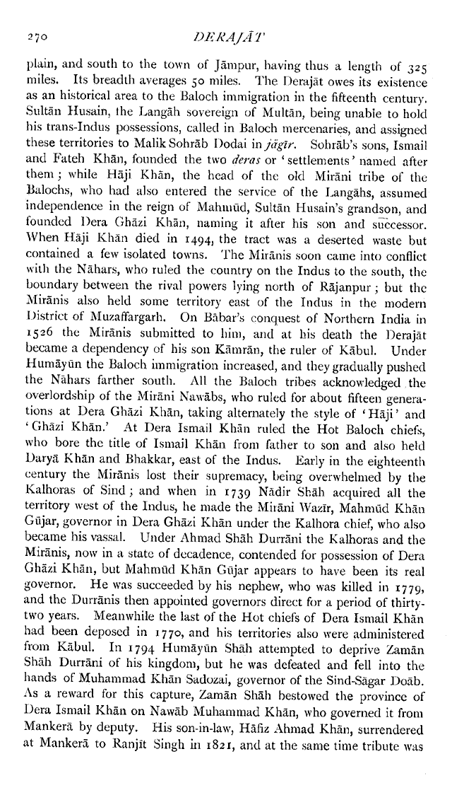 Imperial Gazetteer2 of India, Volume 11, page 270