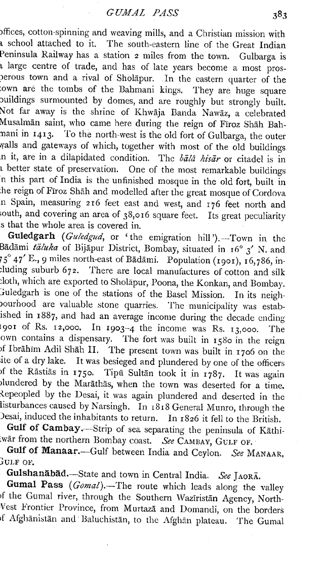 Imperial Gazetteer2 of India, Volume 12, page 383