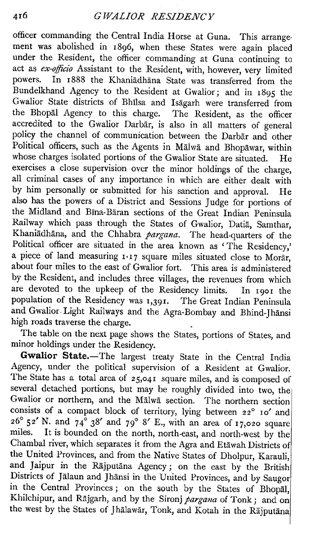 Imperial Gazetteer2 of India, Volume 12, page 416