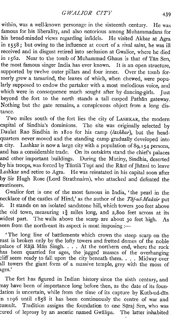 Imperial Gazetteer2 of India, Volume 12, page 439