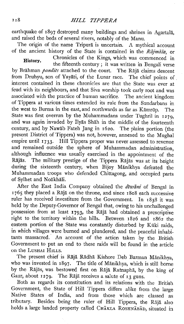 Imperial Gazetteer2 of India, Volume 13, page 118
