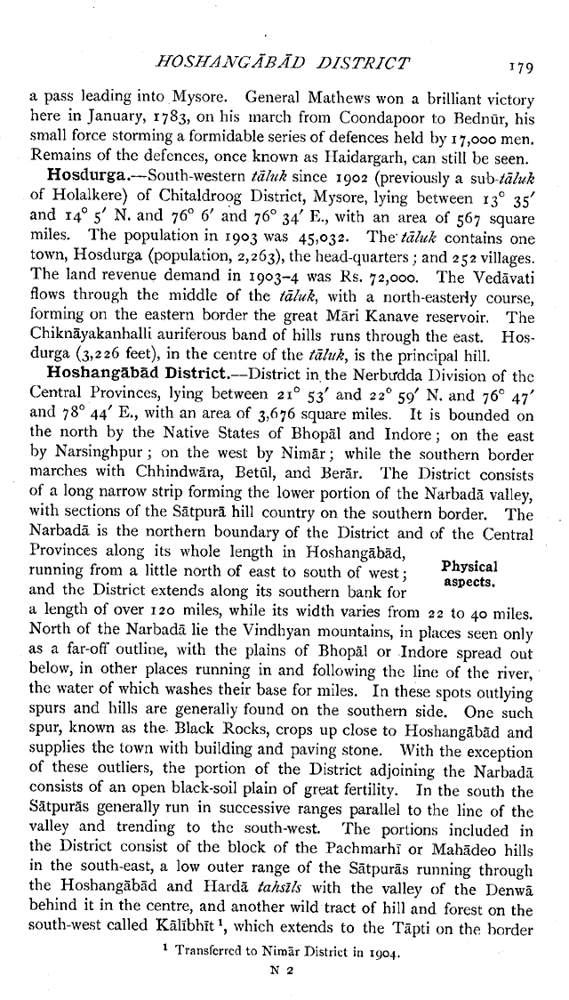 Imperial Gazetteer2 of India, Volume 13, page 179