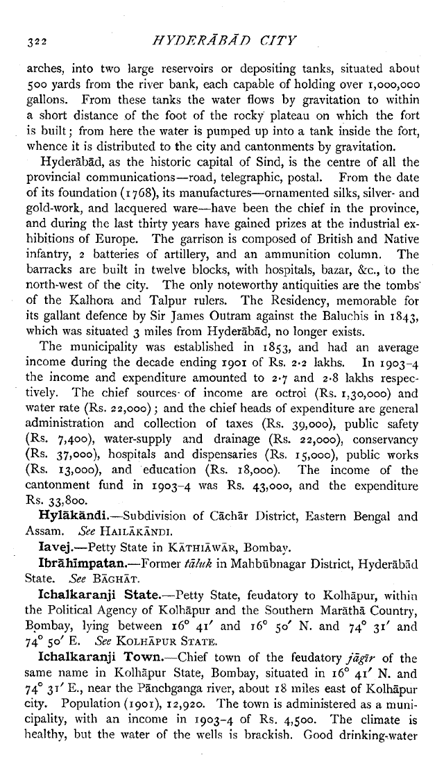 Imperial Gazetteer2 of India, Volume 13, page 322
