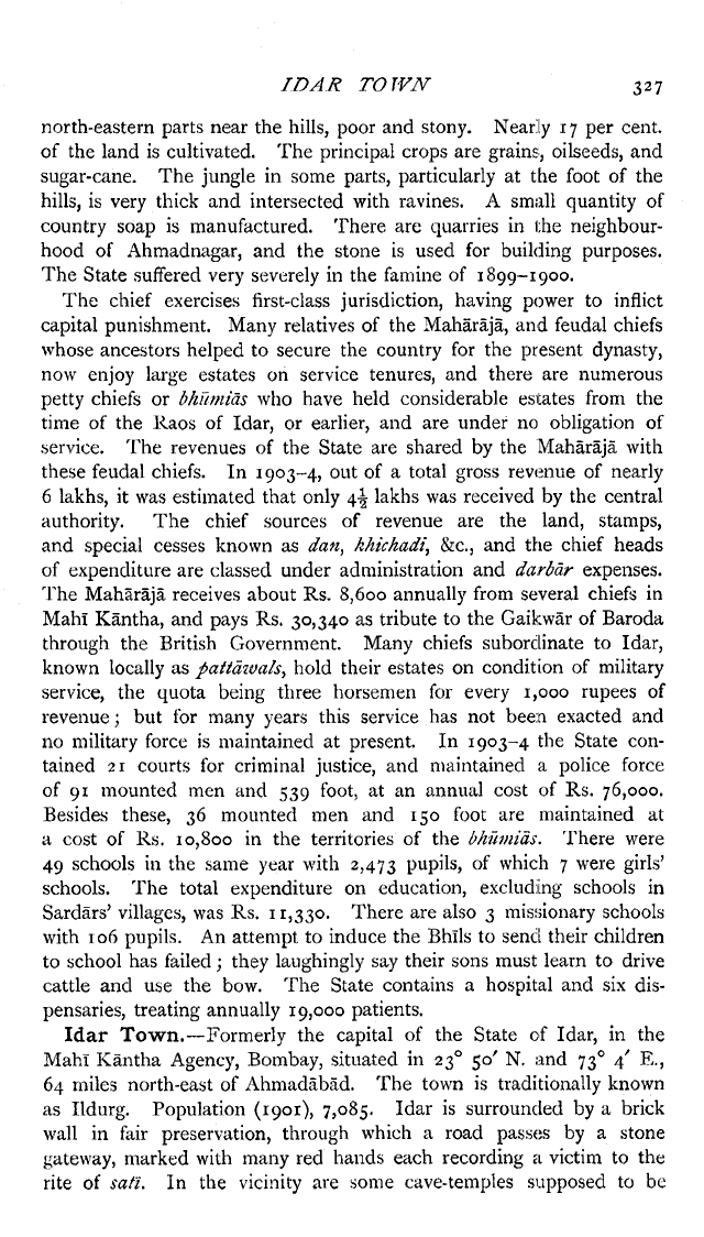Imperial Gazetteer2 of India, Volume 13, page 327