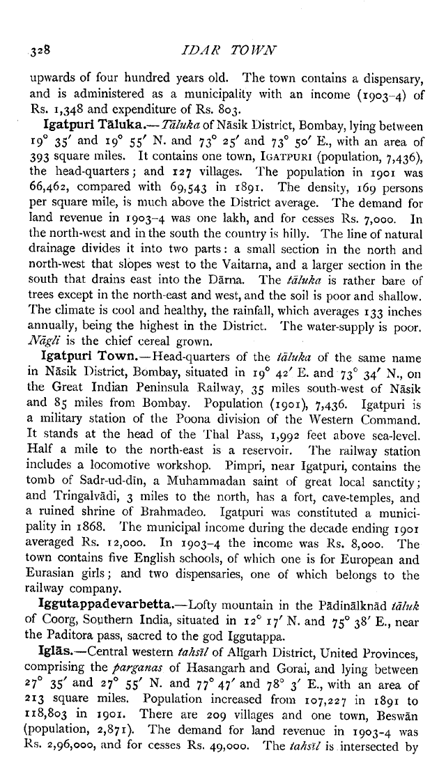 Imperial Gazetteer2 of India, Volume 13, page 328