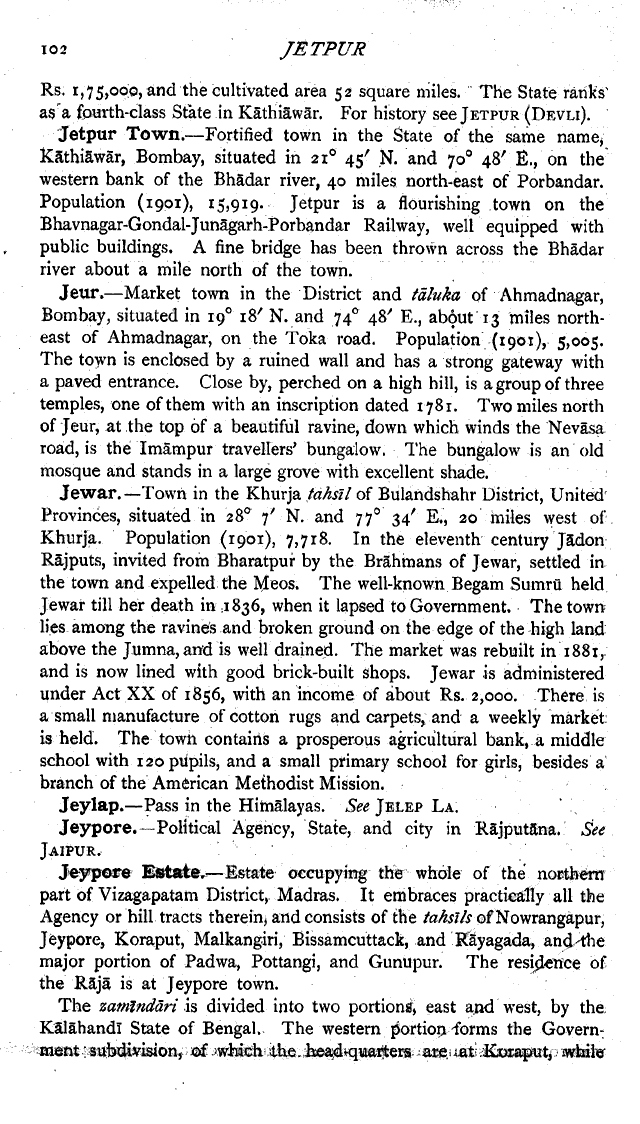 Imperial Gazetteer2 of India, Volume 14, page 102