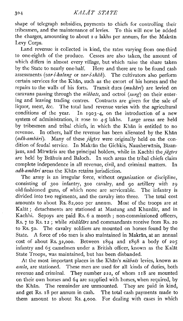 Imperial Gazetteer2 of India, Volume 14, page 304