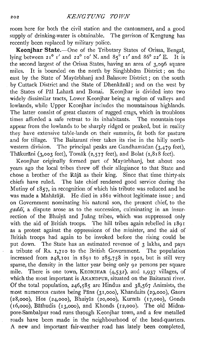 Imperial Gazetteer2 of India, Volume 15, page 202