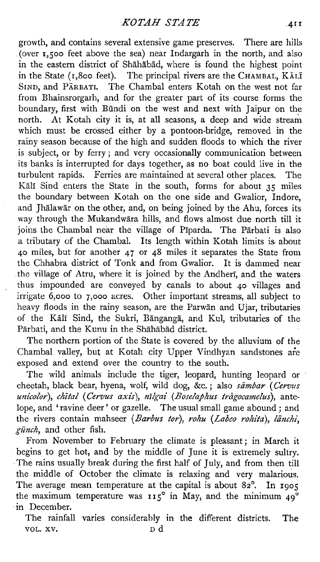 Imperial Gazetteer2 of India, Volume 15, page 411