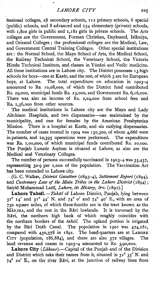 Imperial Gazetteer2 of India, Volume 16, page 105